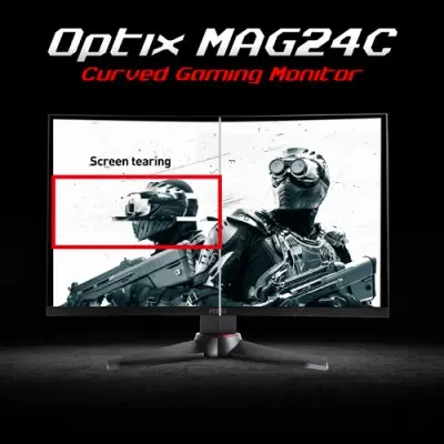 Msı OPTIX MAG24C Gaming Curved Monitör