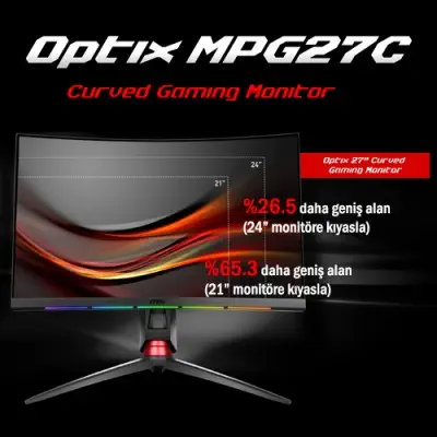 Msi Optix MPG27C Curved Gaming Monitör