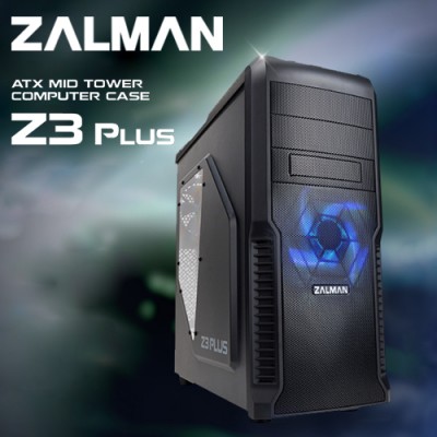 Zalman Z3 PLUS Mid-Tower Kasa + ZM600-LE PSU