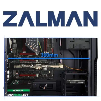 Zalman Z3 PLUS Mid-Tower Kasa + ZM600-LE PSU