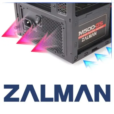 Zalman Z3 PLUS Mid-Tower Kasa + ZM600-LE PSU