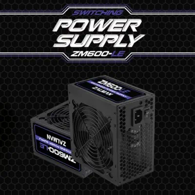 Zalman Z3 PLUS Mid-Tower Kasa + ZM600-LE PSU