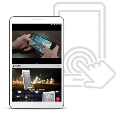 Reeder T8 16GB Wi-Fi + 4G 8″ Silver Tablet