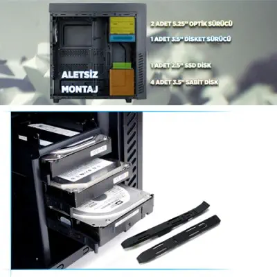 Zalman R1 Mid-Tower Kasa