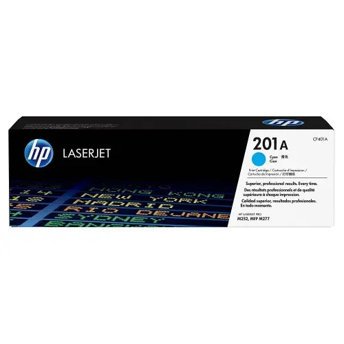 HP CF401A Orijinal Mavi Toner-201A