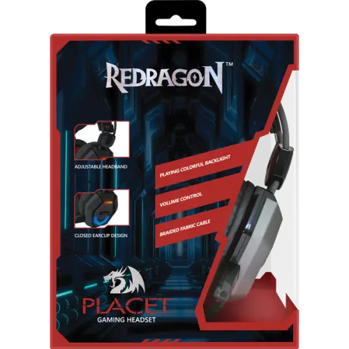 Redragon Placet Headset Kablolu Gaming Kulaklık