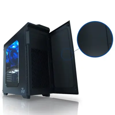 Zalman Z9 Neo Black Mid-Tower Kasa ZM600-LE PSU