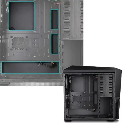 Zalman  Z11 Plus Mid-Tower Kasa