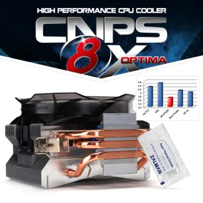 Zalman CNPS8X Optima Yüksek Performanslı CPU Soğutu