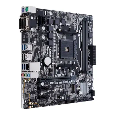 Asus Prime B350M-K mATX Gaming (Oyuncu) Anakart