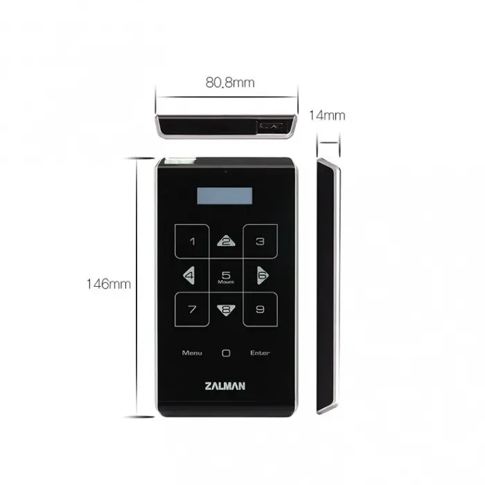Zalman  ZM-VE500  HDD ve Sanal sürücü