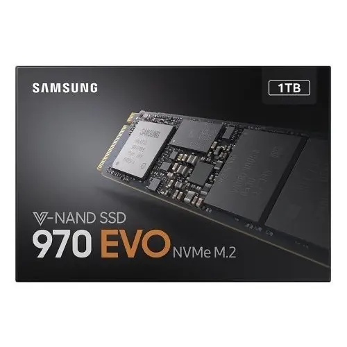 Samsung 970 Evo 1TB 3400MB/2500MB M2 SSD Disk - MZ-V7E1T0BW