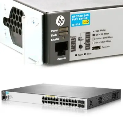HP 2530-24G J9773A PoE+ Switch