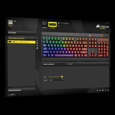 Corsair CH-9101010-TR K70 LUX RGB Gaming Klavye