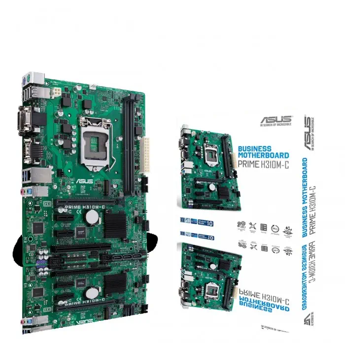 Asus Prime H310M-C DDR4 2666 USB 3.1 8.Nesil Anakart