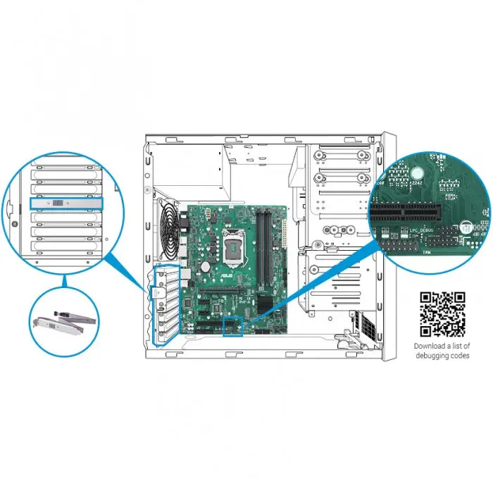 Asus Prime H310M-C DDR4 2666 USB 3.1 8.Nesil Anakart