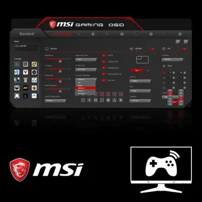 Msi MPG27CQ 27″ Curved Gaming Monitör