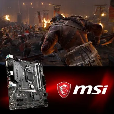 MSI B360M Bazooka Micro-ATX Gaming Anakart