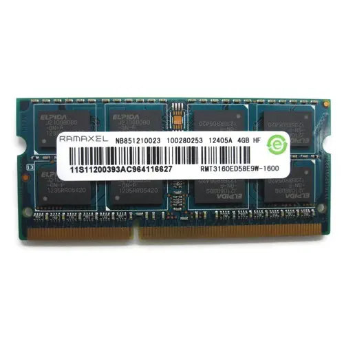 Ramaxel RMT3160ED58E9W-1600 Notebook Ram