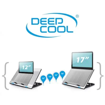 DEEPCOOL N9 Alüminyum Notebook Soğutucu