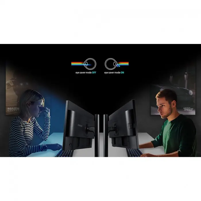 Samsung LS25HG50FQMXUF 24.5″ 1ms 144Hz DP/HDMI Full HD Monitör