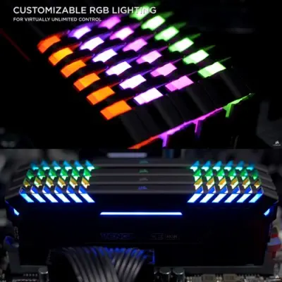 Corsair Vengeance RGB CMR16GX4M2A2666C16 Gaming Ram