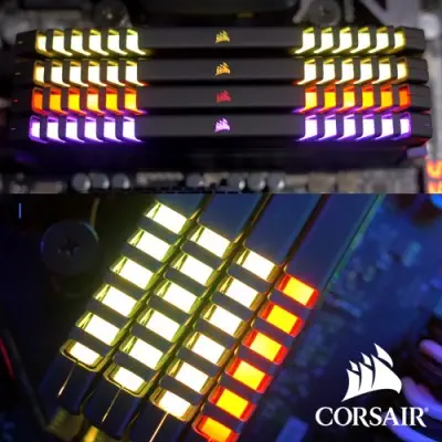 Corsair Vengeance RGB CMR16GX4M2A2666C16 Gaming Ram