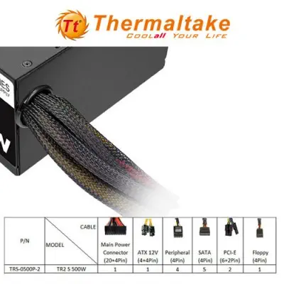 Thermaltake TR2 S 500W PS-TRS-0500NPCWEU-2 PSU