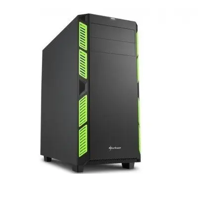Sharkoon AI7000Y Silent Serisi Yeşil ATX Mid Tower Kasa