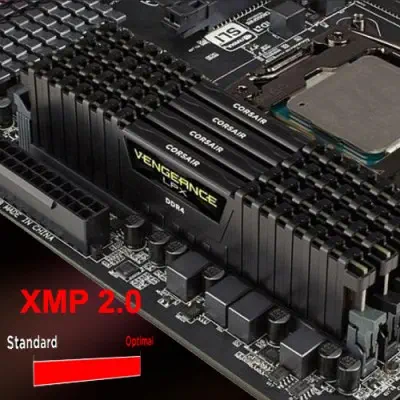 Corsair Vengeance LPX CMK32GX4M2A2400C14 Gaming Ram