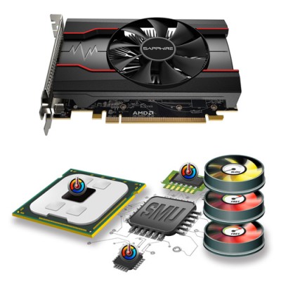 Sapphire Pulse 11268-01-20G Radeon RX 550 4GD5 Ekran Kartı