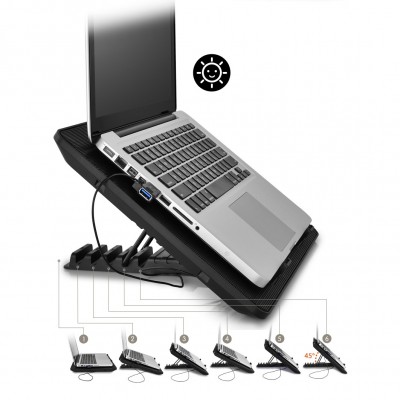 Deep Cool U PAL 2 Fanlı USB 3.0 15.6″ Notebook Soğutucu
