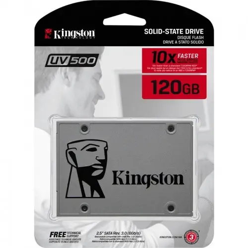 Kingston UV500 120GB 520/320MBs SUV500/120G SSD Disk