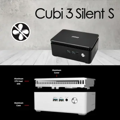 MSI Cubi 3 Silent S-028XTR Mini PC