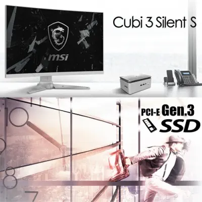 MSI Cubi 3 Silent S-028XTR Mini PC