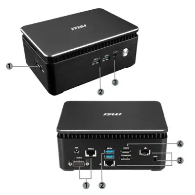 MSI Cubi 3 Silent S-028XTR Mini PC