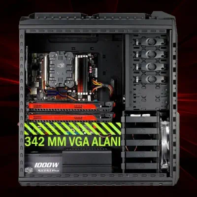 Cooler Master HAF X 942 RC-942-KKN1 Gaming Kasa