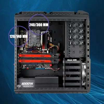 Cooler Master HAF X 942 RC-942-KKN1 Gaming Kasa