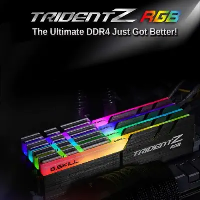 G.Skill Trident Z RGB F4-3200C16D-16GTZR Gaming Ram