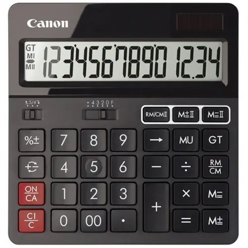 Canon AS-240 Siyah 14 Hane Masaüstü Hesap Makinesi