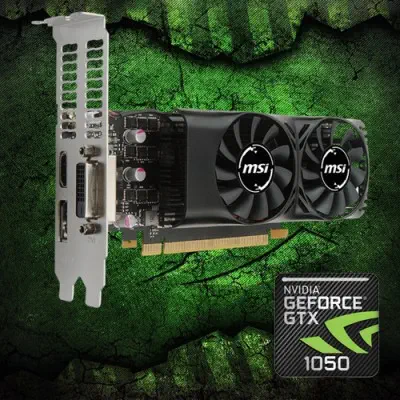 Msi GeForce GTX 1050 2GT LP OC Ekran Kartı