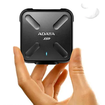 AData ASD700-256GU3-CBK Taşınabilir SSD