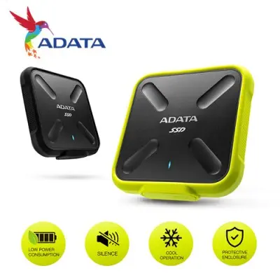 AData ASD700-256GU3-CBK Taşınabilir SSD