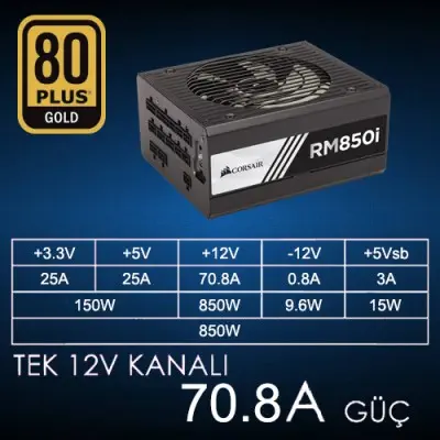 Corsair RM850i CP-9020083-EU PSU