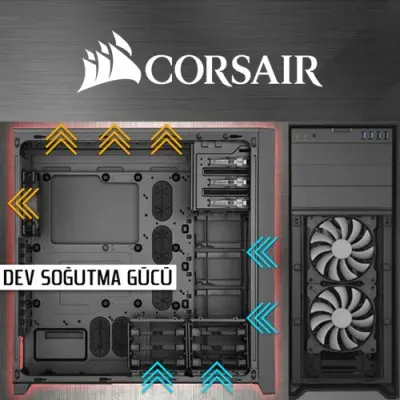 Corsair Obsidian Serisi 750D CC-9011035-WW Kasa