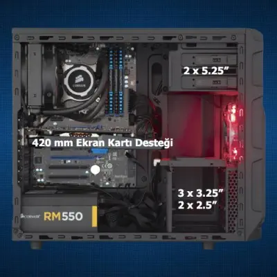 Corsair Carbide Serisi SPEC-03 CC-9011052-WW Kasa