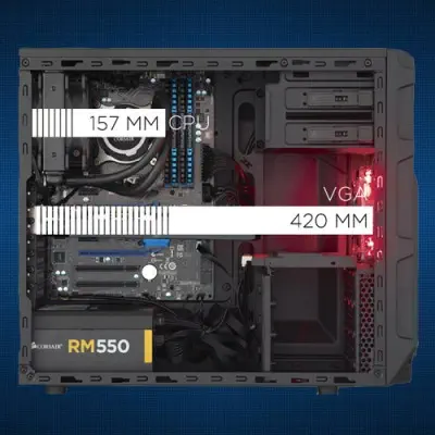 Corsair CC-9011052-650VS Kasa+PSU
