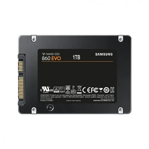 Samsung 860 EVO 1TB 550MB-520MB Sata3 SSD Disk - MZ-76E1T0BW