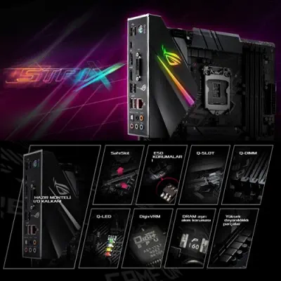 Asus Rog Strix B360-F ATX Gaming (Oyuncu) Anakart