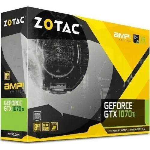Zotac GeForce GTX 1070 Ti AMP Edition 8GB GDDR5 256Bit ZT-P10710C-10P Gaming (Oyuncu) Ekran Kartı